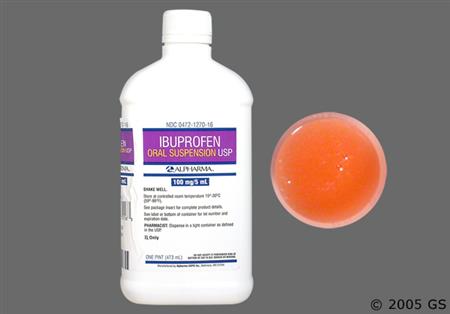 Ibuprofen 100mg/5ml Suspension