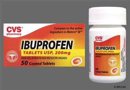 CVS Ibuprofen 200mg Tablet