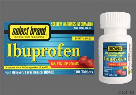 Select Brand Ibuprofen 200mg Tablet package photo