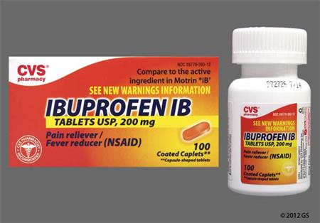 CVS Ibuprofen IB 200mg Caplet