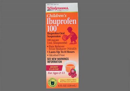 Walgreens Children's Ibuprofen 100mg/5ml Suspension (Berry)