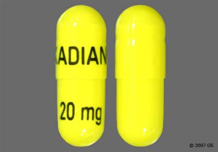 Morphine Sulfate 20mg Extended-Release Capsule package photo