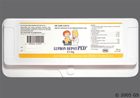 Lupron Depot-Ped 15mg Powder for Injection package photo