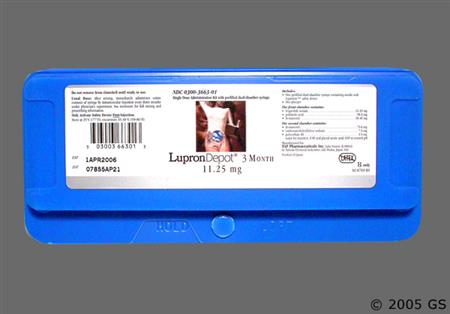 Lupron Depot 3-Month 11.25mg Powder for Injection package photo