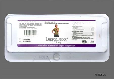 Lupron Depot 1-Month 3.75mg Powder for Injection package photo