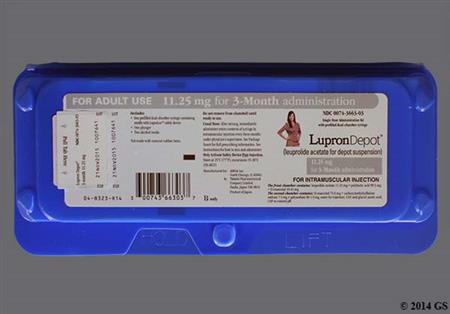 Lupron Depot 3-Month 11.25mg Powder for Injection package photo