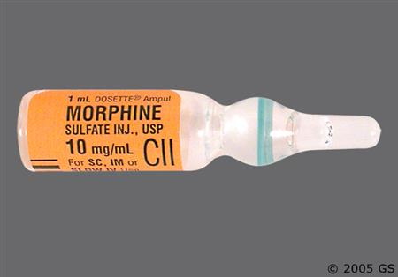 Morphine Sulfate 10mg/ml Solution for Injection package photo