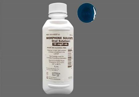 Morphine Sulfate 10mg/5mL Solution package photo