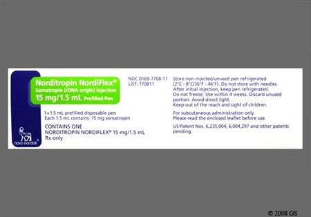 Norditropin Nordiflex Prefilled Pen 15mg/1.5ml Solution for Injection package photo
