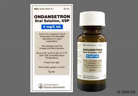 Ondansetron Hydrochloride 4mg/5mL Solution package photo