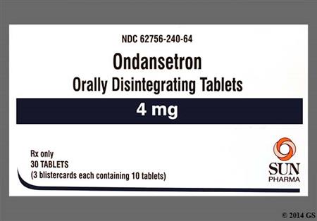 Ondansetron 4mg Orally Disintegrating Tablet package photo