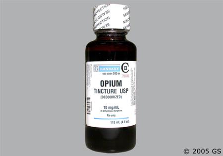 Opium Tincture 10mg/ml Solution package photo