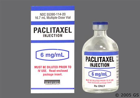 Paclitaxel 6mg/ml Solution for Injection package photo