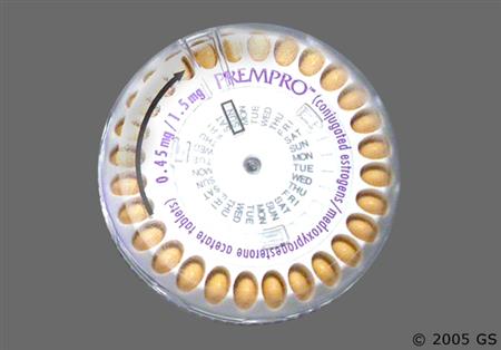 Prempro 0.45mg-1.5mg Tablet package photo