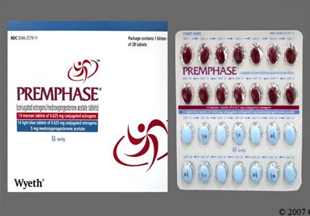 Premphase 0.625mg-5mg Tablet package photo
