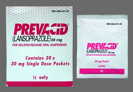 Prevacid 30mg Delayed-Release Granules for Suspension package photo