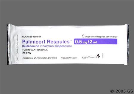 Pulmicort 0.5mg/2ml Respules Suspension for Inhalation package photo