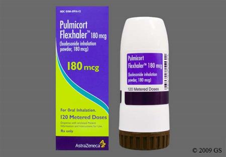 Pulmicort Flexhaler 180mcg/actuation Powder for Inhalation package photo