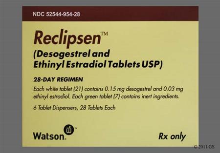 Reclipsen 28-Day 0.15mg-0.03mg Tablet package photo