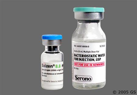 Saizen 8.8mg Powder for Injection package photo