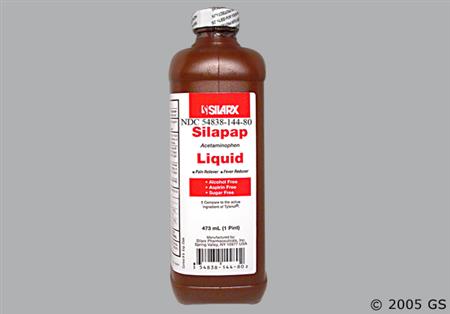 Children's Silapap 160mg/5ml Liquid (Cherry) package photo