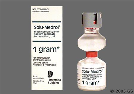 Solu-Medrol 1g Powder for Injection package photo