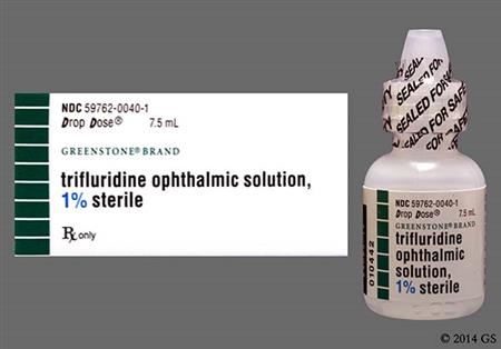 Trifluridine 1% Ophthalmic Solution package photo