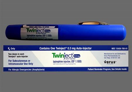 Twinject 0.3mg/0.3ml Auto Injector Solution For Injection package photo