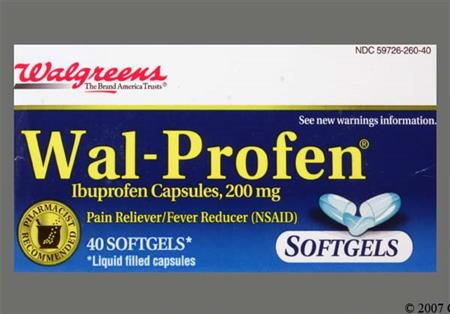 Wal-Profen 200mg Softgel package photo