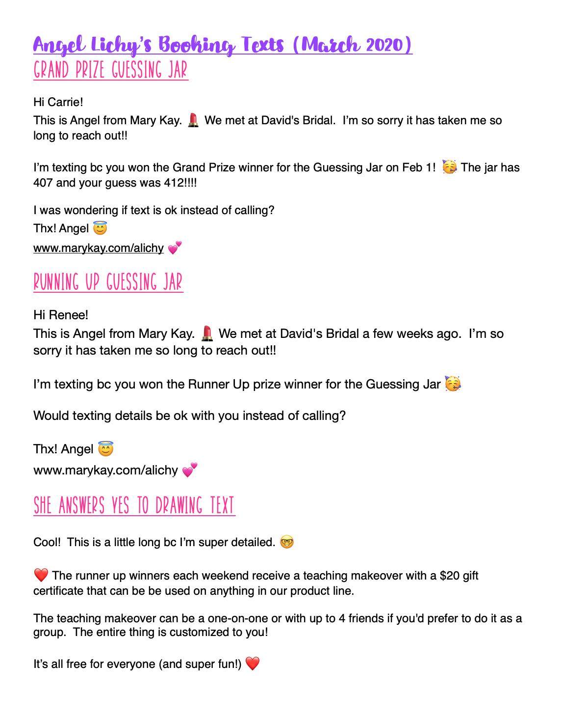 Booking Appointments Everything In Our Business Starts With Booking Booking Is Just Basically Setting Up An Appointment Date And Time With Someone Booking Can Be Scheduling A Makeover Or Face Model For The Meeting Or A Share Info Appointment On