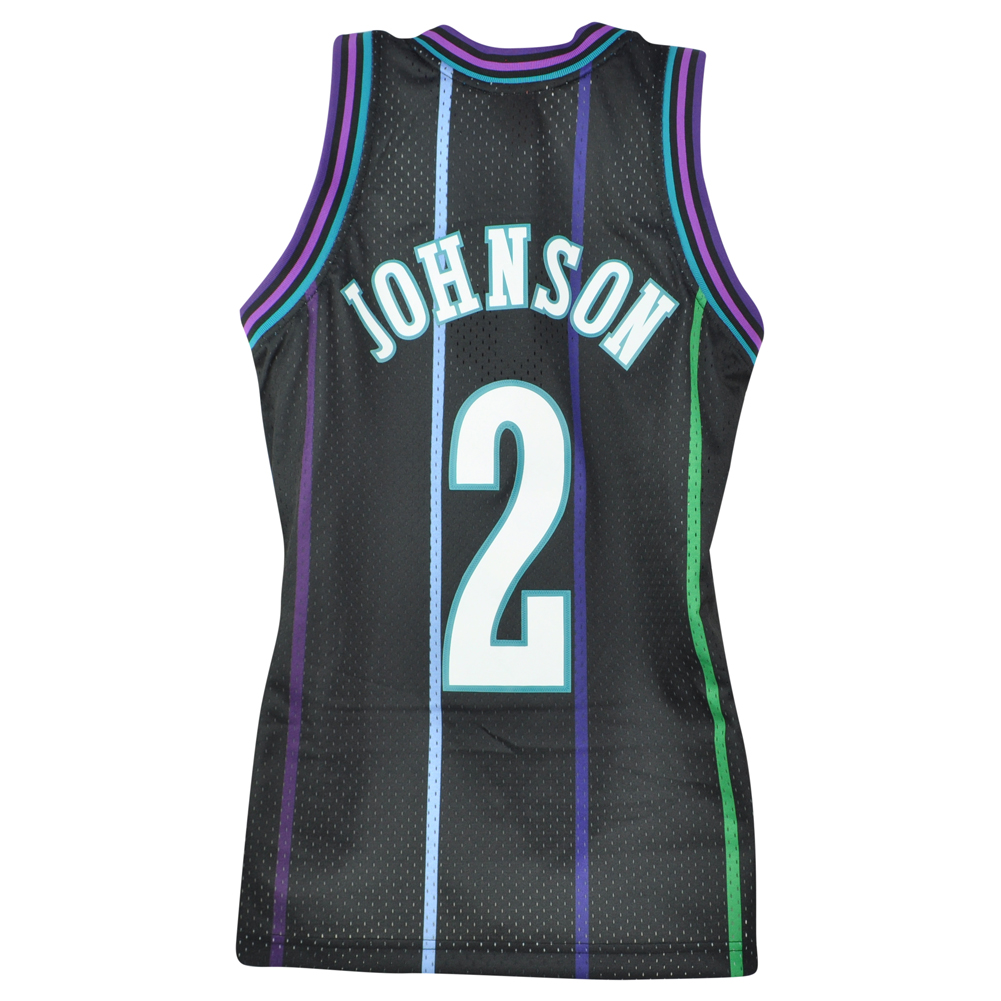 NBA Charlotte Hornets Larry Johnson #2 92-93 Swingman Jersey
