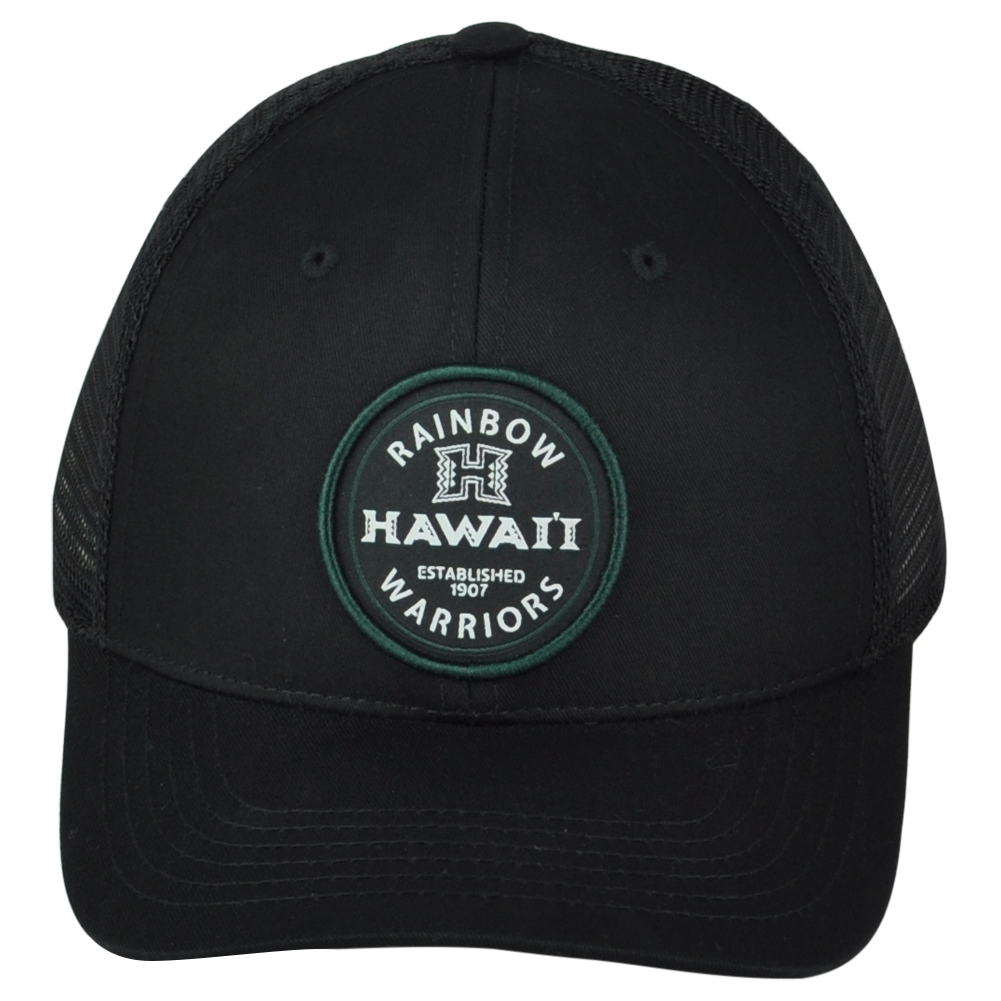Hawaii Warriors Mesh Snapback Cap Hat University of Hawaii Rainbow Warriors Jersey Mesh Baseball  main image 3