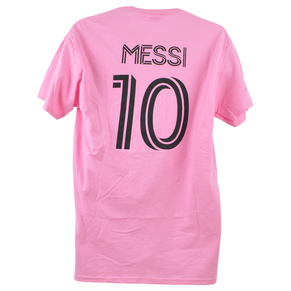 MLS Inter Miami Lionel Messi #10 Pink Sports Men Soccer Futbol