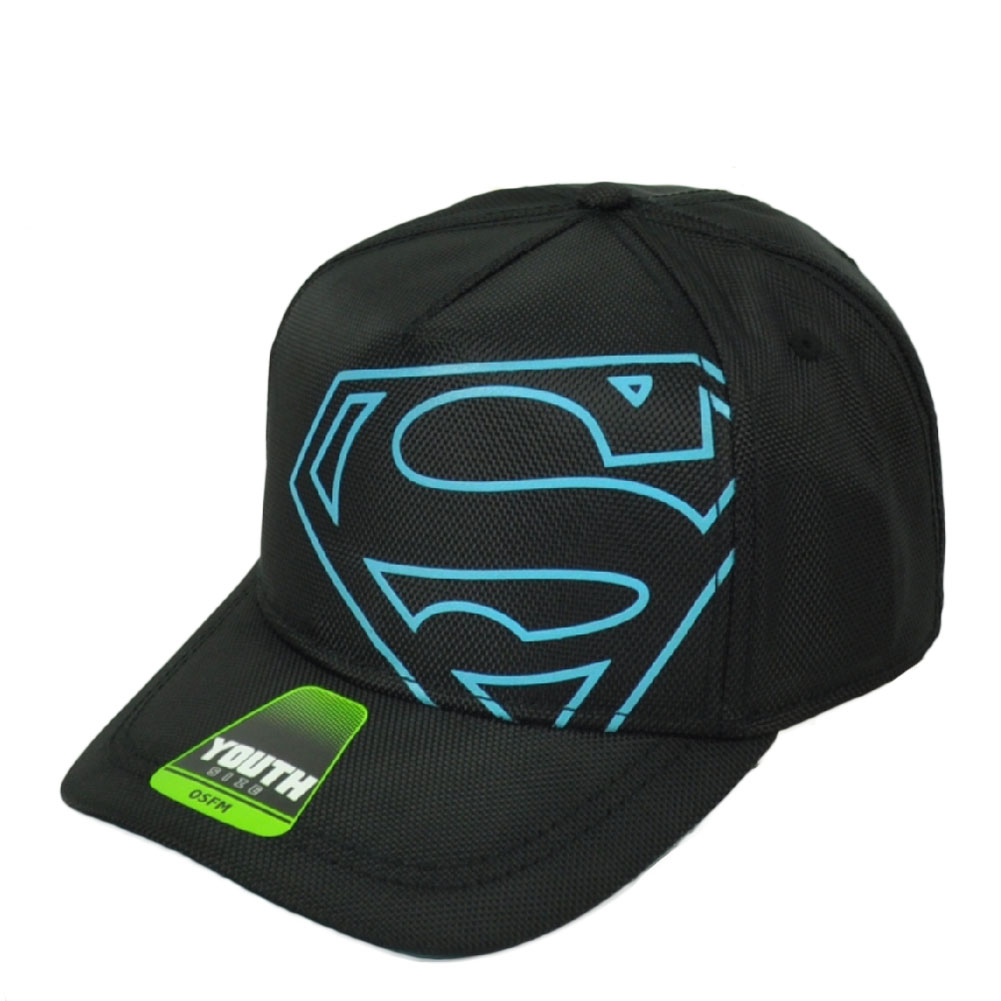 dc comics logo hat