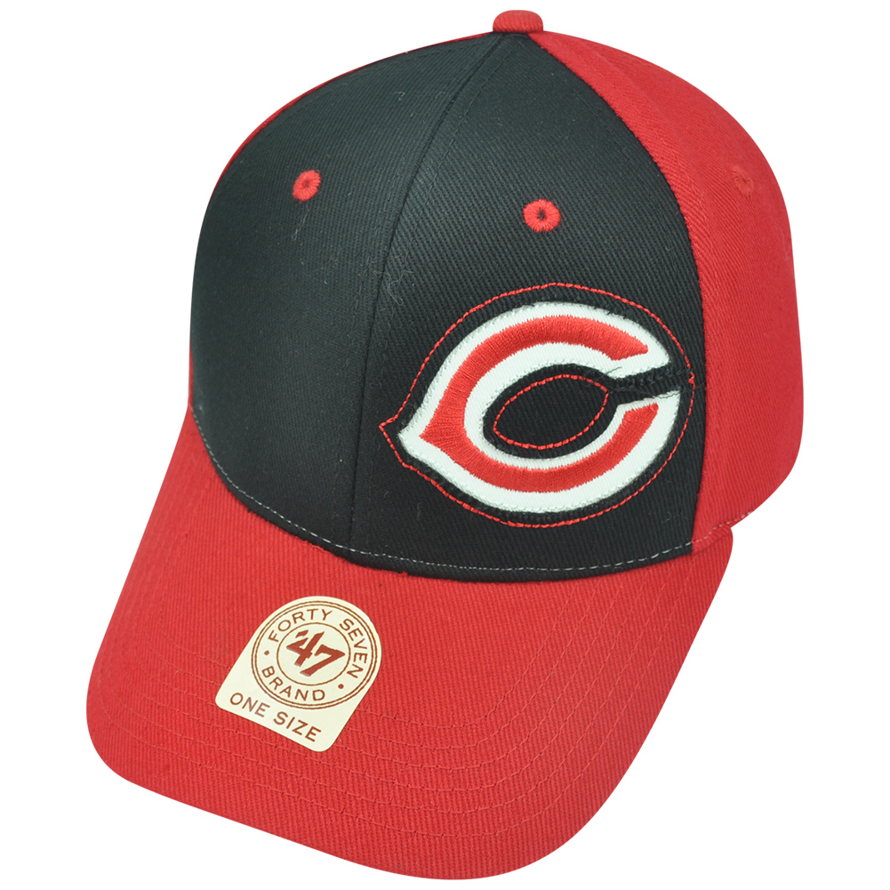 MLB '47 Brand Cincinnati Reds Catawampus Adjustable Baseball Hat Cap