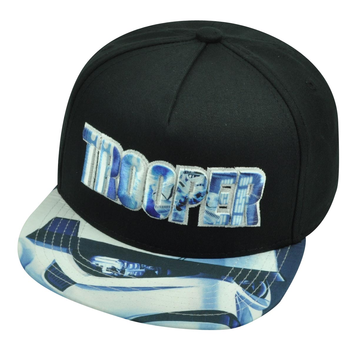 youth flat bill caps