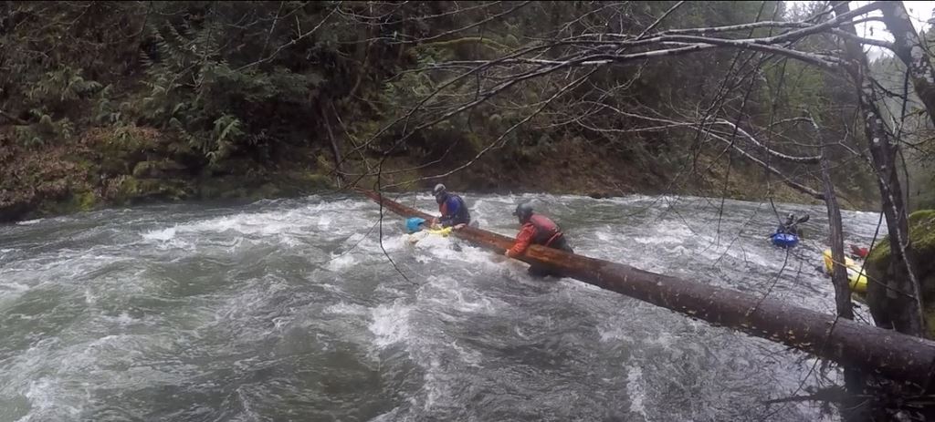 Steve C. pinned in kayak Jan 2020