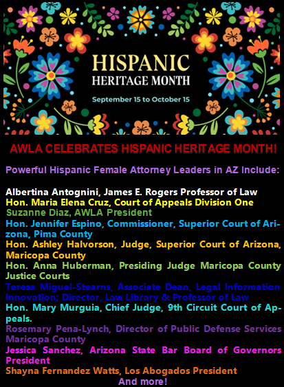 AWLA Member News - Arizona Women Lawyers Association