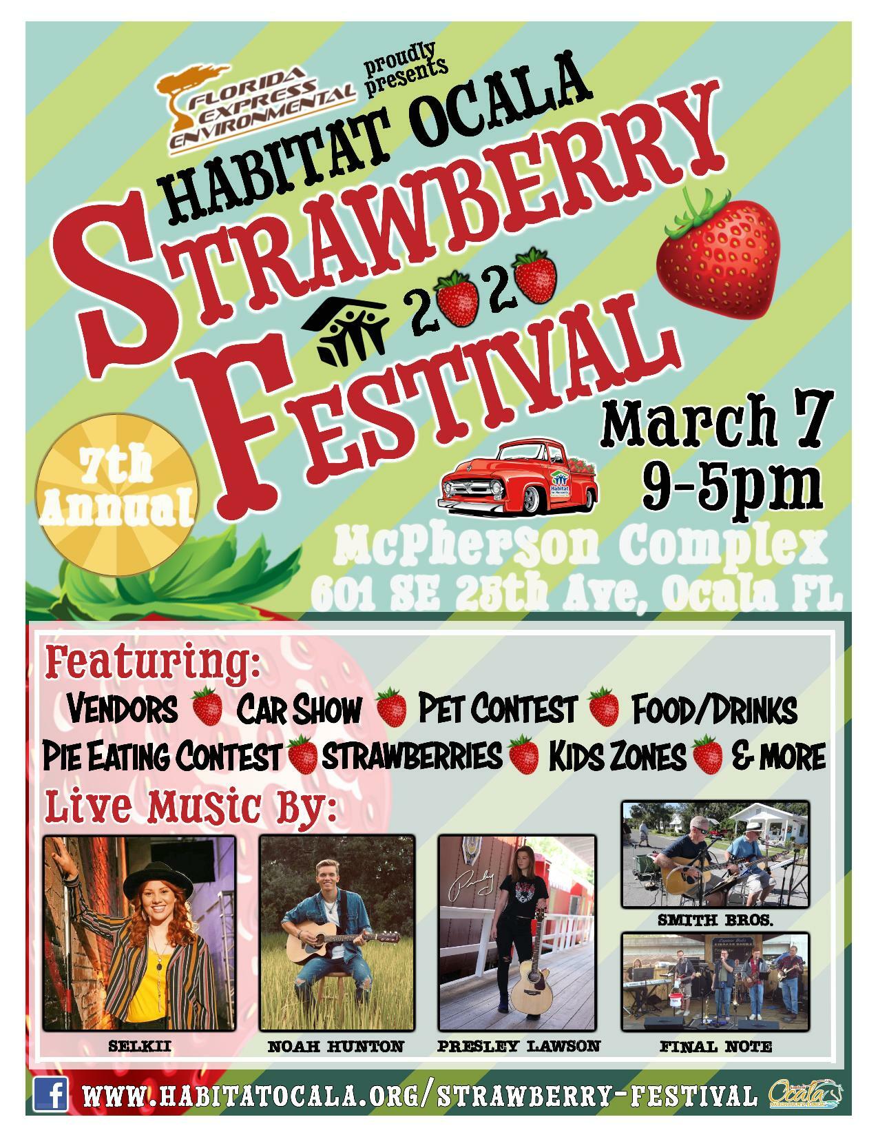 Habitat Ocala Strawberry Festival & Car Show Events Village Vettes