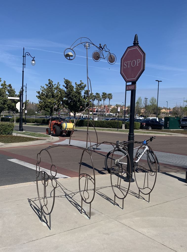 Bike racks at home and around the world 