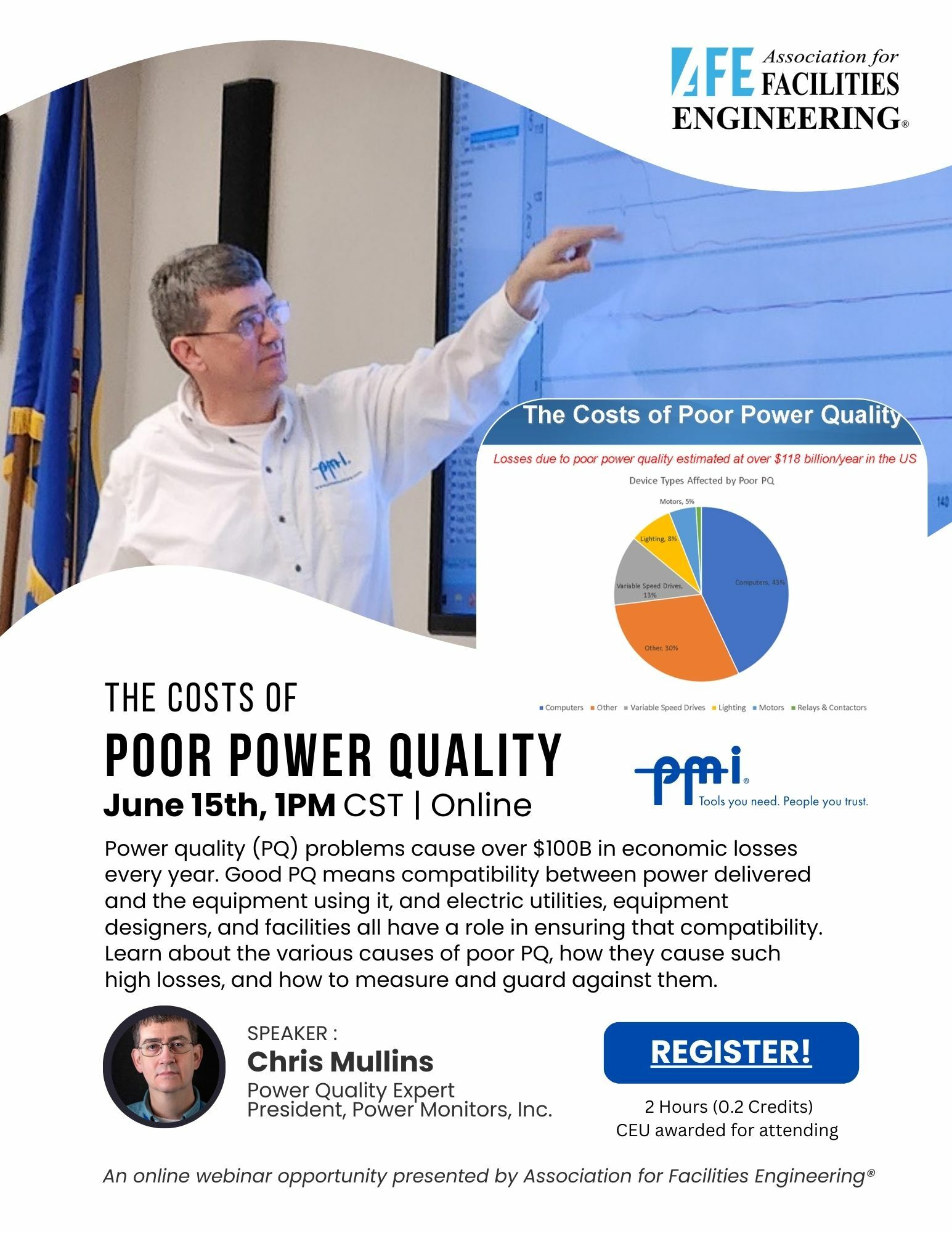 The Costs of Poor Power Quality Events The Association for Facilities Engineering