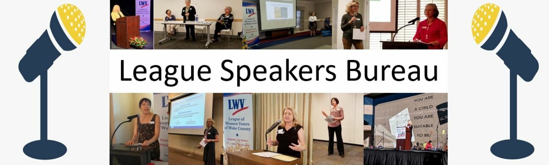 Speakers Bureau League of Women Voters of Wake County