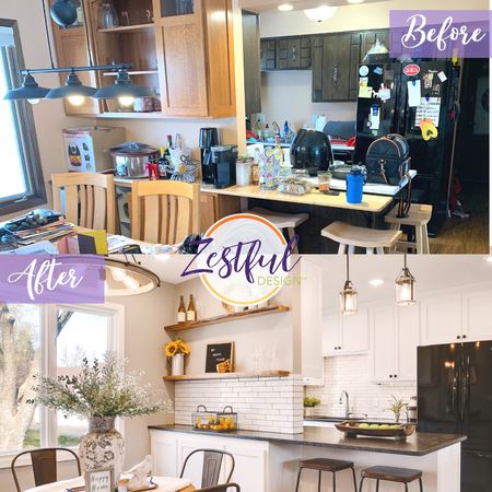 Zestful Design Before After Staging 
