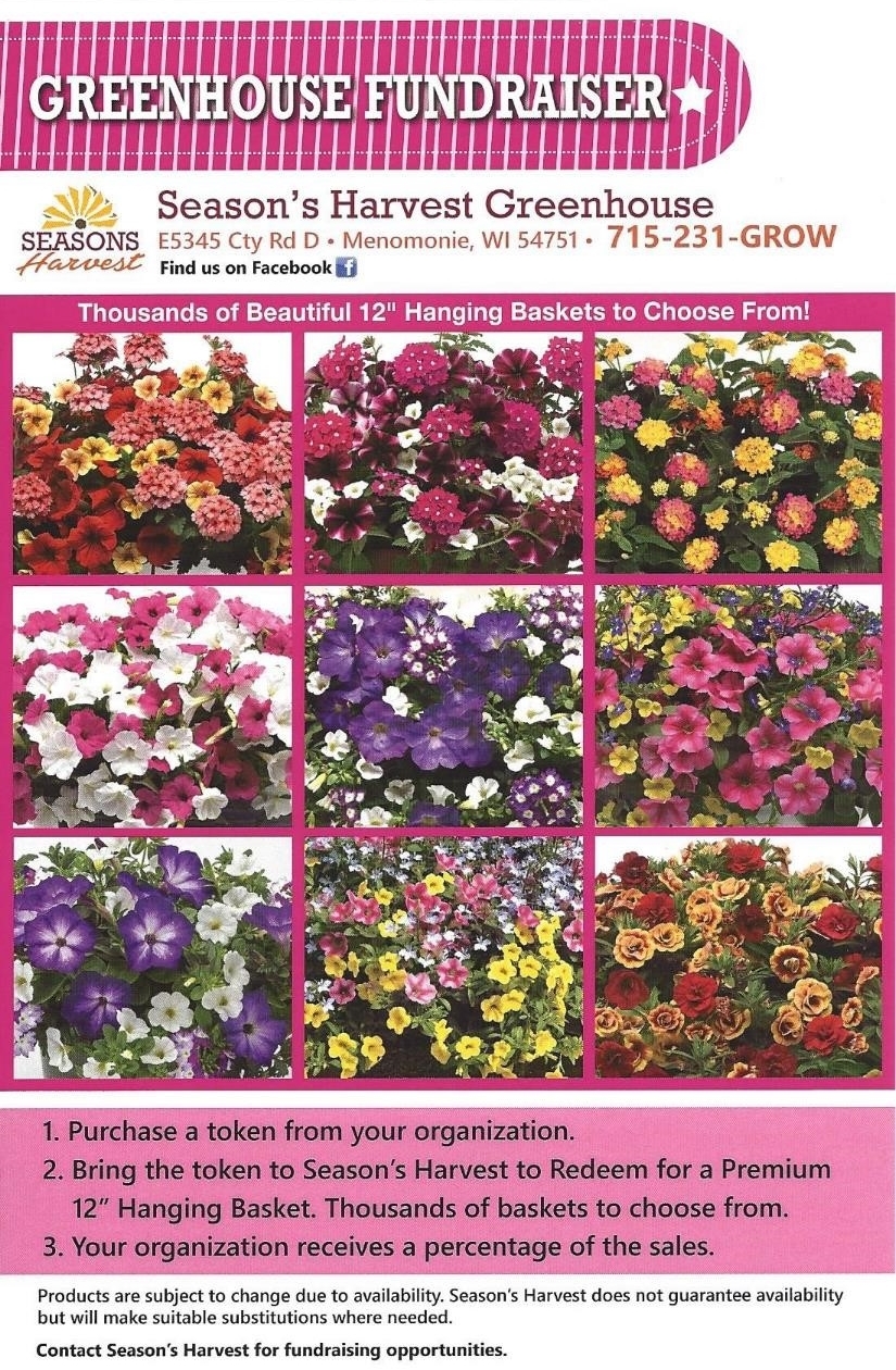 2023 Annual Hanging Flower Basket Fundraiser Calendar LWVGreater