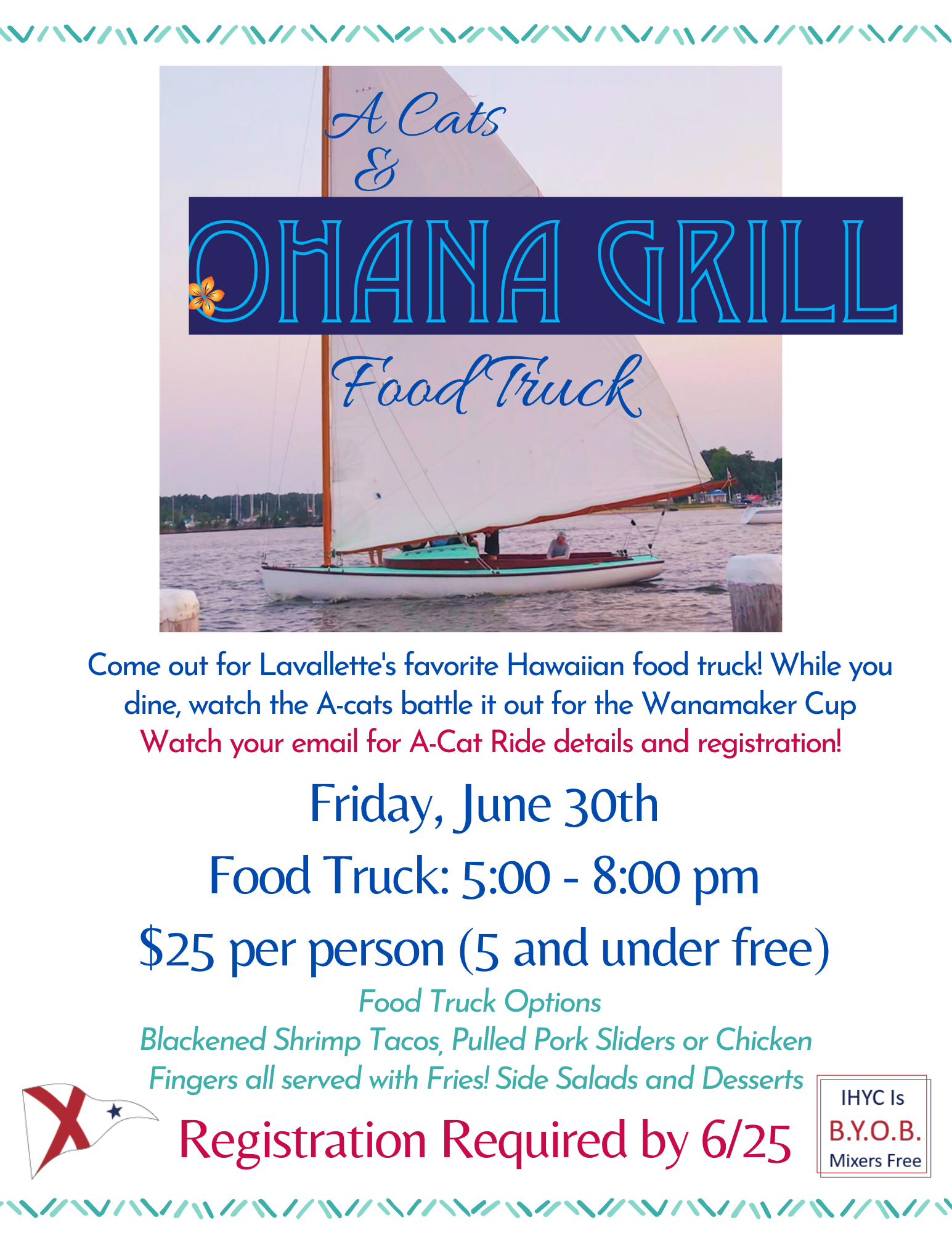 ACats & Ohana Party Events Island Heights Yacht Club