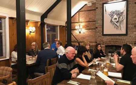 Evening at The Moorland Hotel Devon