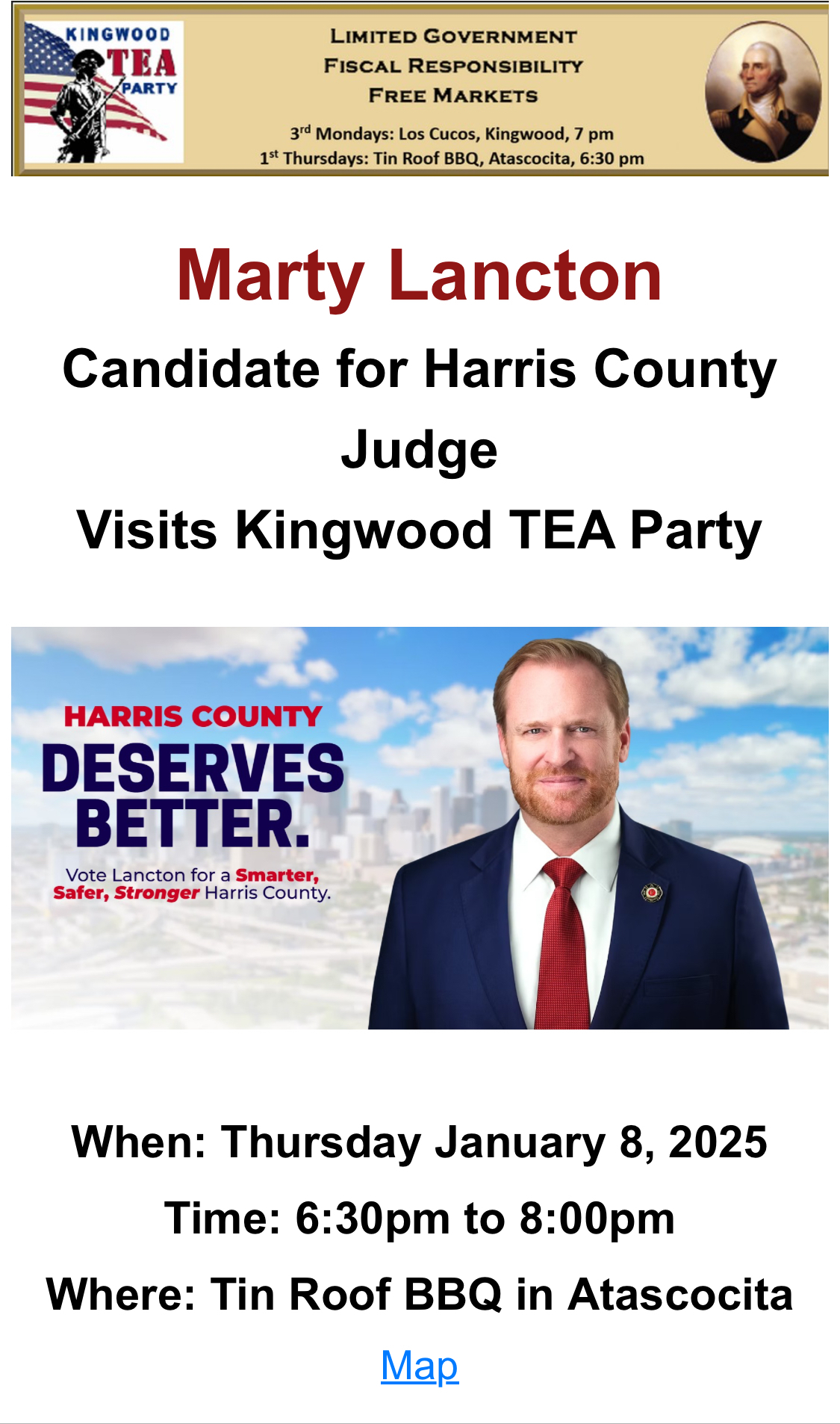 1/8/2026 KW Tea Party - Marty Lanton
