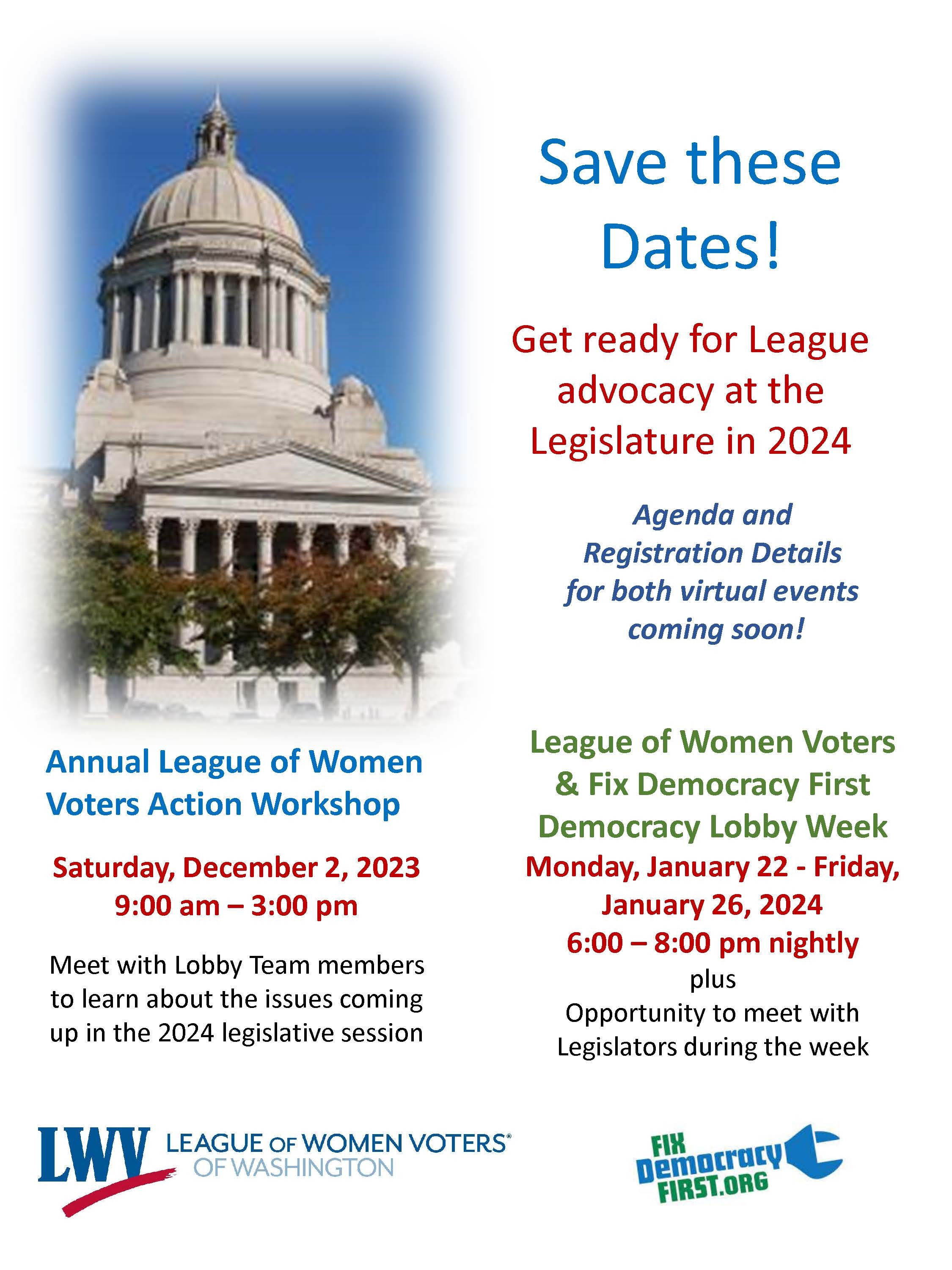 Save the Date - Action Workshop 2023