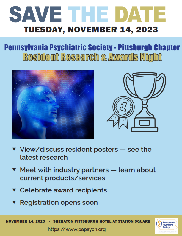Online Registration Closed 2023 PaPS Pittsburgh Chapter Resident