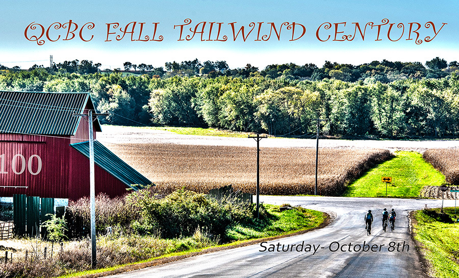 Fall Tailwind Century Ride Calendar Quad Cities Bike Club